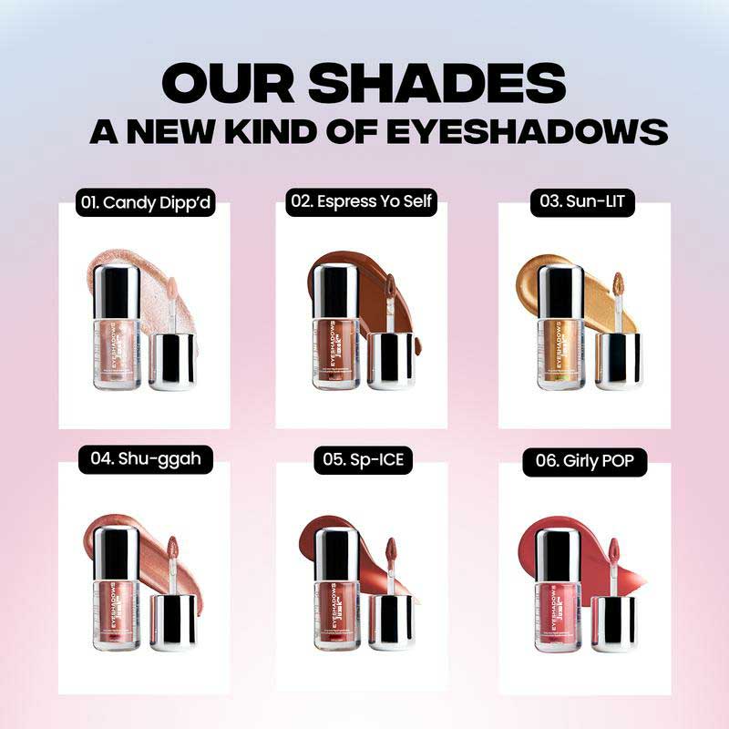 Final 3 Hours: 60%OFF🔥Smudge-Resistant Liquid Eyeshadows with All-Day Hold