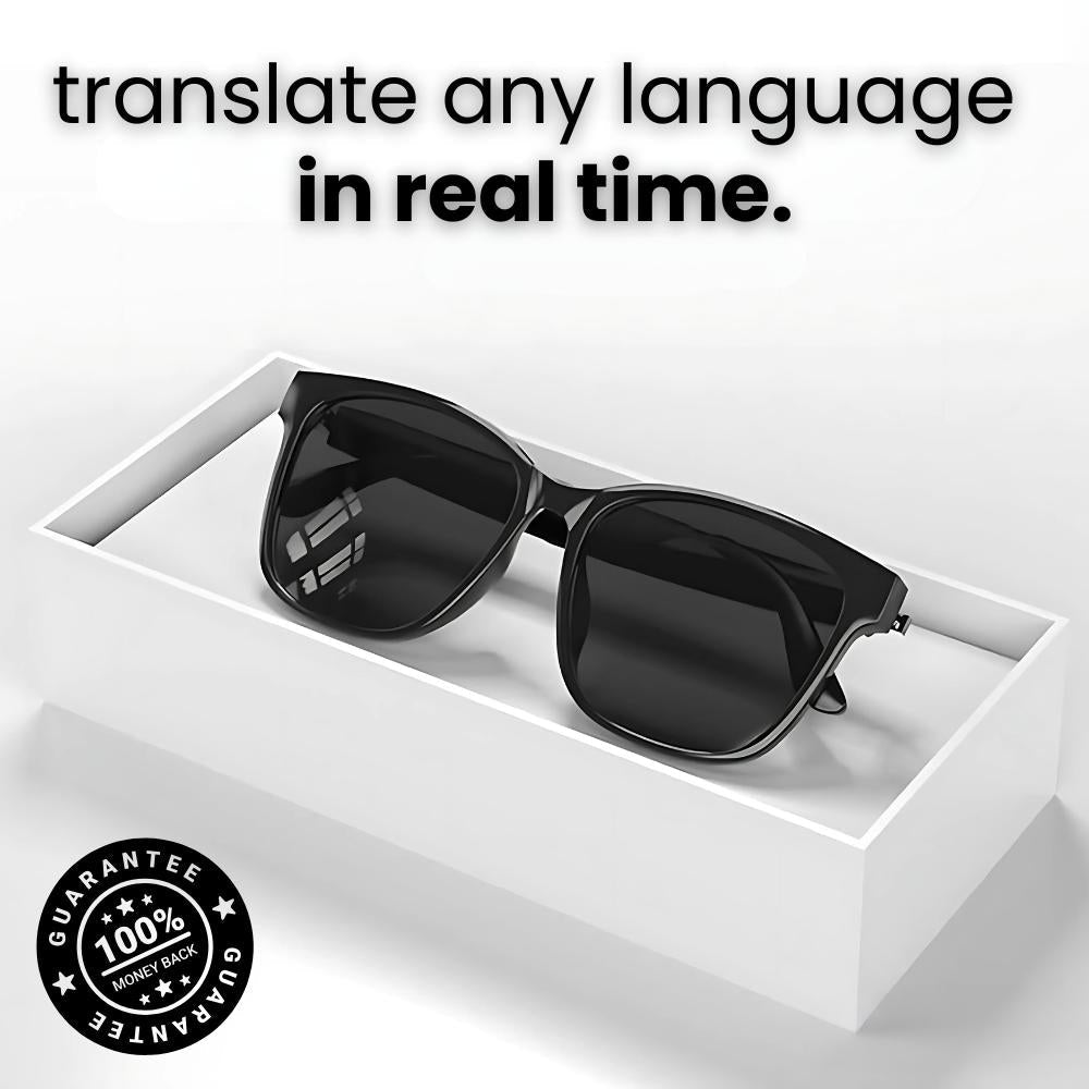 glasses that can "talk" make communication borderless!