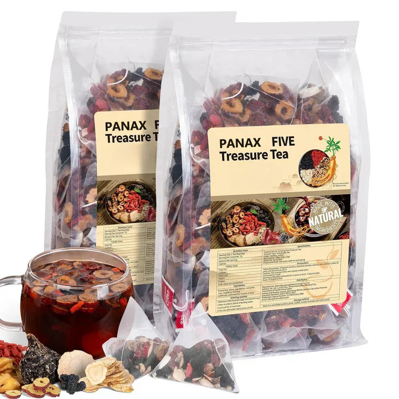 🌿 Panax & Mulberry Herbal Tea