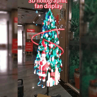 🔥 Sale 70% OFF🔥3D Hologram LED Fan Projector