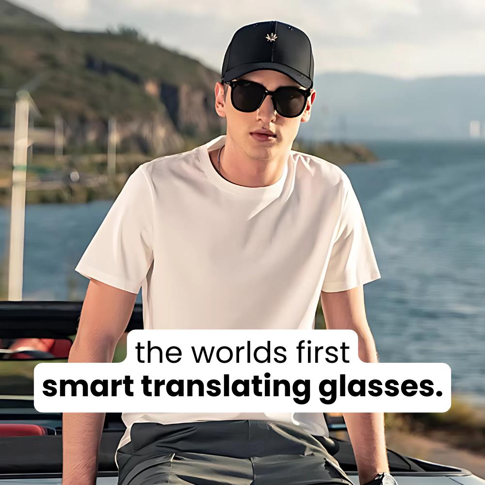 glasses that can "talk" make communication borderless!