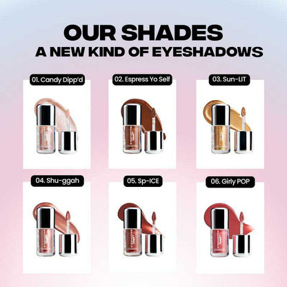 Final 3 Hours: 60%OFF🔥Smudge-Resistant Liquid Eyeshadows with All-Day Hold