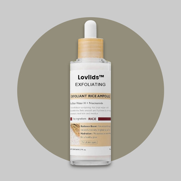 [Dr.Meloxin Official] Peel Shot Glow Rice Ampoule Duo - Serums for Brightening, Exfoliating, and Moisturizing - Suitable for All Skin Types