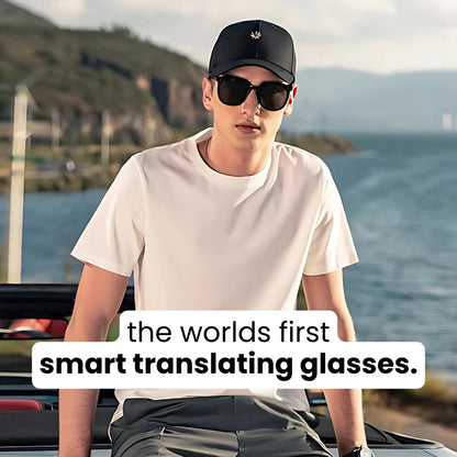 glasses that can "talk" make communication borderless!